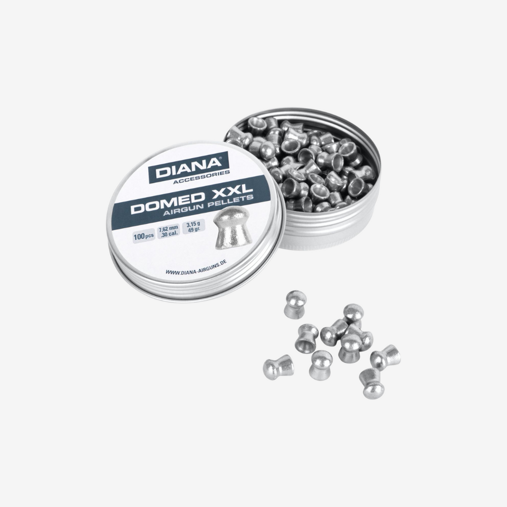 GEBOGEN XXL ronde kop diabolo's 7,62 mm