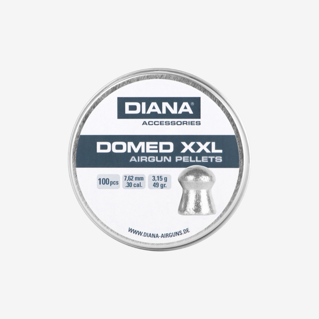 GEBOGEN XXL ronde kop diabolo's 7,62 mm
