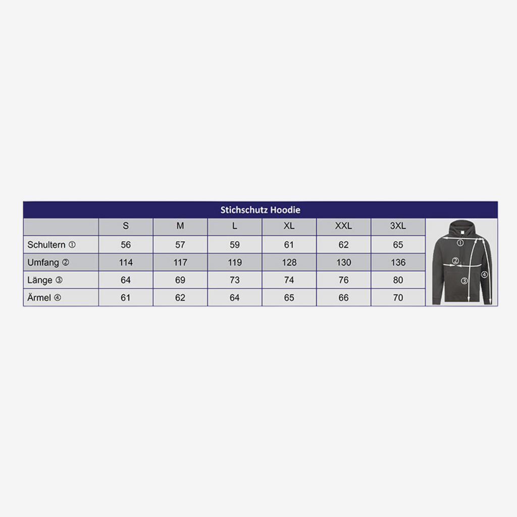Stichschutz-Hoodie Classic